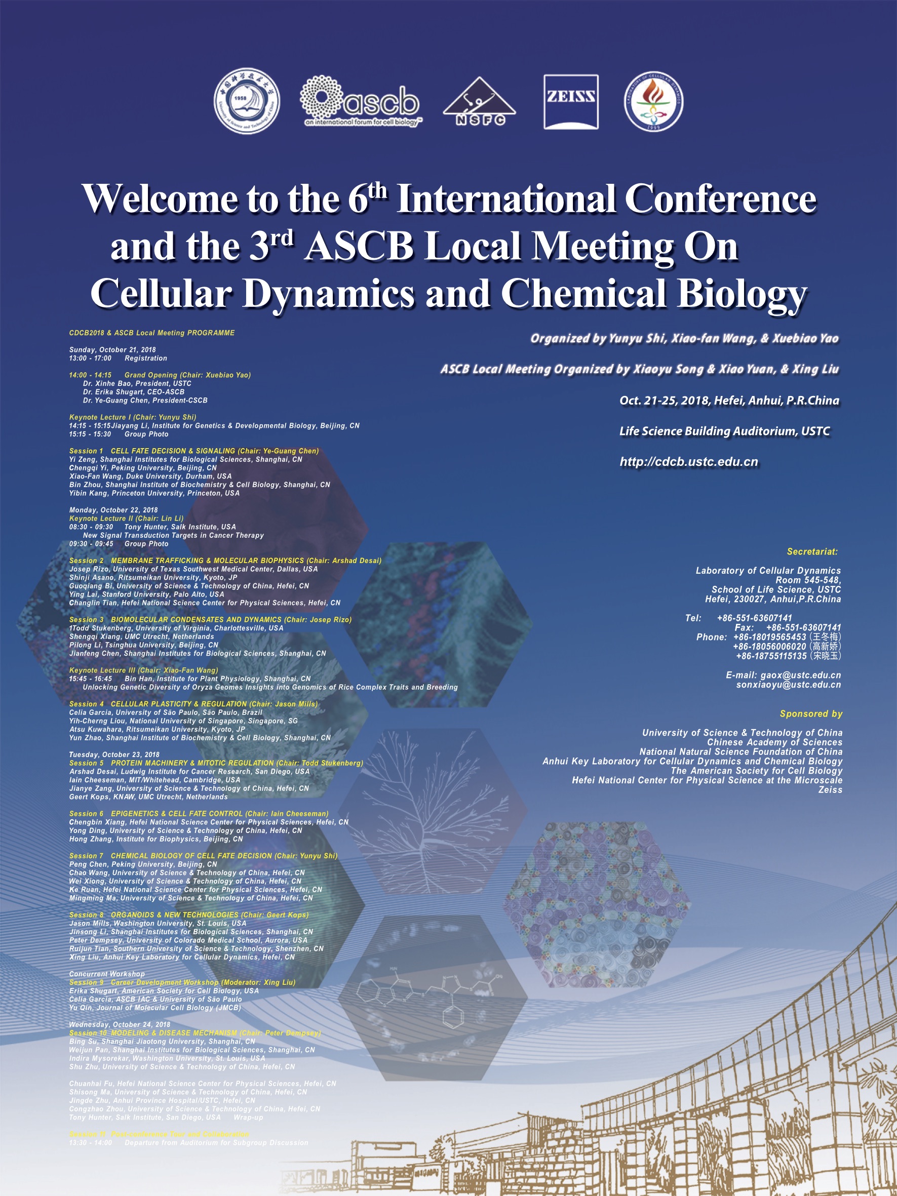 Conference Flyer The International Conference for CDCB and ASCB Local